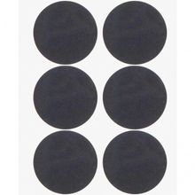 Feltro Adesivo Preto Redondo 38mm Com 6 Vonder