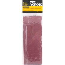 Cinta Lixa 100x610mm G120 Com 10 Peças Vonder