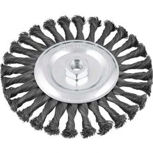 Escova Circular Torcida 7x1-2" Rosca M14 9000rpm