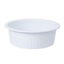 Bacia Canelada 4,9l Plasvale Branco
