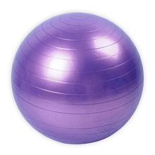 Bola Pilates Suiça Yoga Ginástica Fisioterapia Abdominal 55cm Roxo