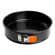 FORMA REDONDA LE CREUSET 20CM COM FUNDO REMOVÍVEL EM METAL BAKEWARE BLACK MATTE 94101500000000