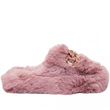 Pantufa Feminina em Pelo com Corrente Zariff 200622