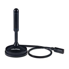 Antena Digital Aquário DTV-100 4 em 1 VHF-UHF-FM-HDTV Ganho 3dBi Preto