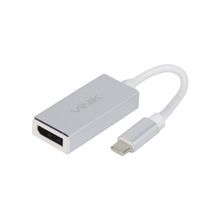 Adaptador Type C para Displayport Atdpvn 4K 60Hz Cinza Vinik