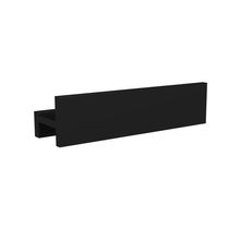 Porta Shampoo Linear 40cm Preto Fosco