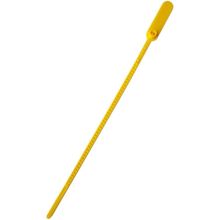 Lacre para Malote Escada PP 23cm Polipropileno Amarelo Tykheplas