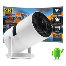 Projetor 4k MDM Equipamento Áudio e Vídeo com Alto-Falantes Integrados e Bluetooth