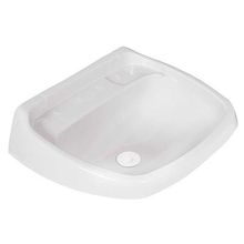 Lavatório Plástico Grande 20 X 50 X 41MM para Uso em Banheiro Branco Metasul