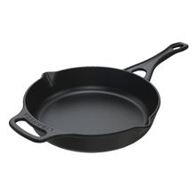 Frigideira Gourmet Cabo de Ferro Fundido sem Tampa 26CM Preto Versátil Libaneza