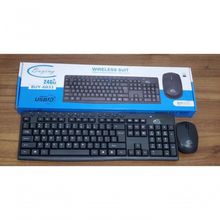 Conjunto De Teclado E Mouse Wireless Para Escritório - Conforto E Eficiência