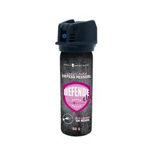Spray de Defesa Pessoal Defende Ela em Névoa com Alcance de Até 2,5 Metros 50G