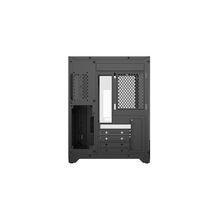Gabinete Gamer Black Vulcan Mid Tower Micro ATX Vidro Temperado com Gerenciamento de Cabos Preto