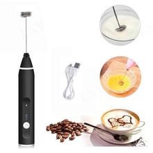 Mixer Batedor de Ovos Recarregável Mixer de Mão com Fouet 3 Velocidades Preto Bivolt
