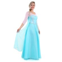 Fantasia Elsa Frozen Adulto - Disney