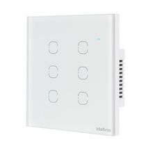 Interruptor Smart Wi-fi Touch 6 Teclas Branco Ews 1006