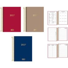 Agenda 2024 Napoli Cores CD Espiral 176FLS