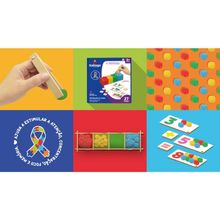 Brinquedo Pedagogico Separaçao Cores e Contando