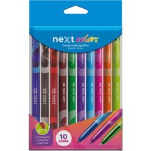 Caneta Esferografica CIS NEXT 0.7MM 10 Cores Sortid BL.C/10