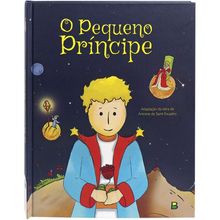 Livro Infantil Ilustrado o Pequeno Principe CD 18X22 14