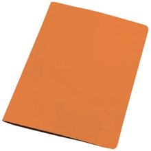 Pasta Grampo Trilho Papel Oficio Laranja