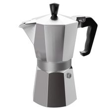 Cafeteira Italiana 250 ml em Alumínio com Cabo em Baquelite Lyor