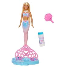 Boneca Barbie - Sereia - Bolha De Sabão Brilhante - Mattel