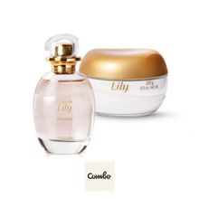 Combo Lily Blanche | Desodorante Colônia 75ml + Creme Acetinado 250g