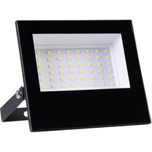 Refletor Led 50W Preto Iluminação Externa Liege