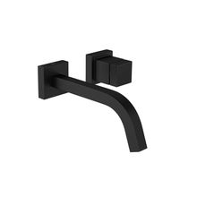 Torneira de Parede para Banheiro Cubo Black Matte Deca