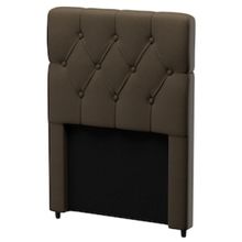 Cabeceira para Cama de Solteiro Probel Califórnia em Tecido Suede