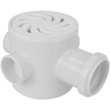Caixa Sifonada Redonda 100x150xdn50 Branca Amanco