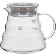 Cafeteira 12X12X12 cm 580ml Borosilicato Transparente Kanne