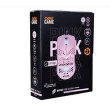 Mouse Gamer Ultra Leve - Dyon-X Ms322S - Rgb - 7 Botoes - 6200 Dpi Rosa