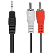Cabo de Áudio P2xRCA Hoopson 1,5M PA-002