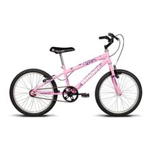 Bicicleta Folks Aro 20 Rosa com Roxo Verden