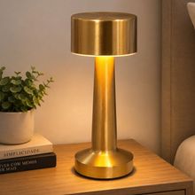 Abajur De Mesa LED Luminária Cogumelo Portátil Recarregável