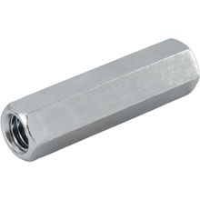Prolongador Para Barra Roscada 3/8" X 2" Rosca Unc Zincado Sextavado Vonder 50,8 Mm