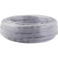 Mangueira Cristal Vonder 1/4" X 1,5 Mm Transparente Rolo 50 M Para Passagem De Água
