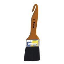 Trincha 695 1.1/2" Pincéis Tigre Média Cerda Gris