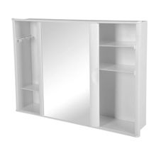 Armario Banheiro Astra A23 32x46,5x9,5 Branco Com Porta De Correr