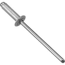 Rebite De Alumínio 4,8mm X 24mm 500 Peças Gesibras