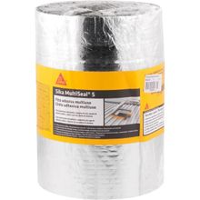 Fita Asfáltica Autoadesiva Multiseal S Sika 20cm X 10m Alumínio