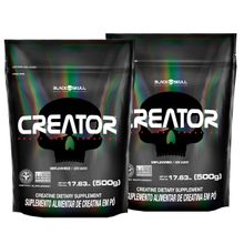 Creatina Monohidratada Refil -2 unidades de 500g