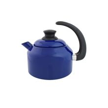 Chaleira Classica aço e esmaltada Azul - Agata 1.5 litros