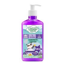 Sabonete Líquido Flock Baby Banho Glicerina Lavanda 400ml