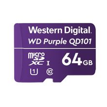 Cartao Micro SD 64GB 32TBW Seguranca Eletronica WESTERN DIGITAL