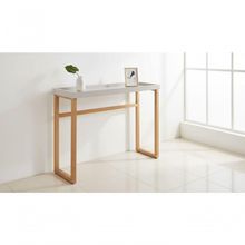 Aparador Slim Moderno sem Portas sem Gavetas MDF 96CM Off White Ravilar