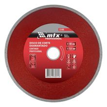Disco de Corte Diamantado 731499 Borda Contínua Cinza MTX 180CM