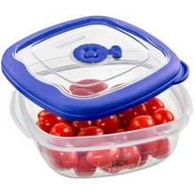 Pote Quadrado Cores Sortidas 920ml - 709-5 - Sanremo Pote Quadrado 920ml 709-5 Sanremo
